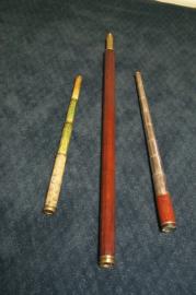 Three Antique Nautical Telescopes