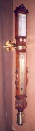Gimbled Ship’s Barometer with Sympiesometer and Thermometer, Liverpool