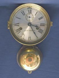 American Seth Thomas Bottom Bell Ship’s Clock