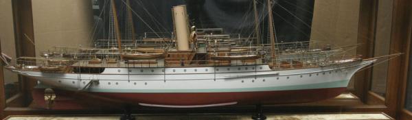 Dockyard Builders Model of the Screw Schooner Steam Yacht VENETIA