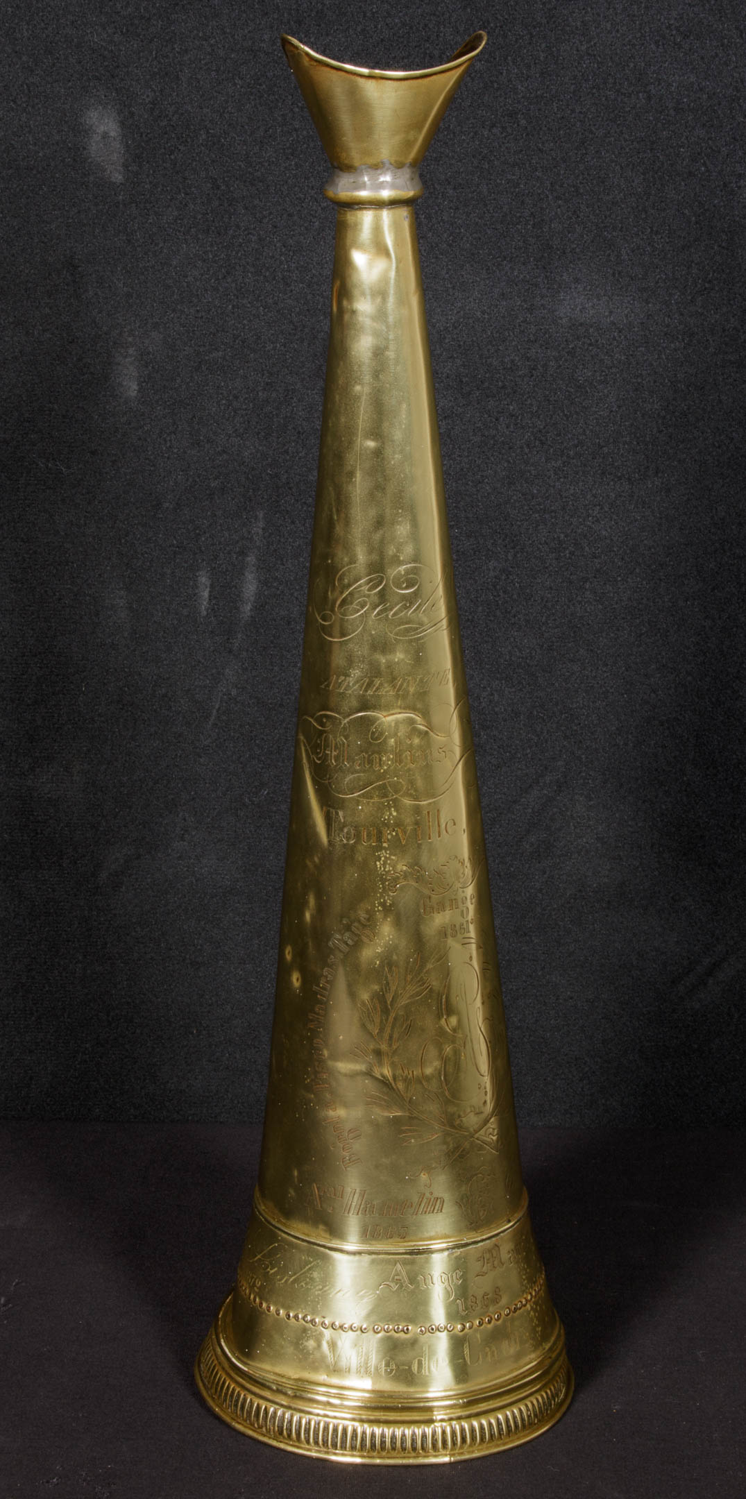 French Brass Speaking Trumpet