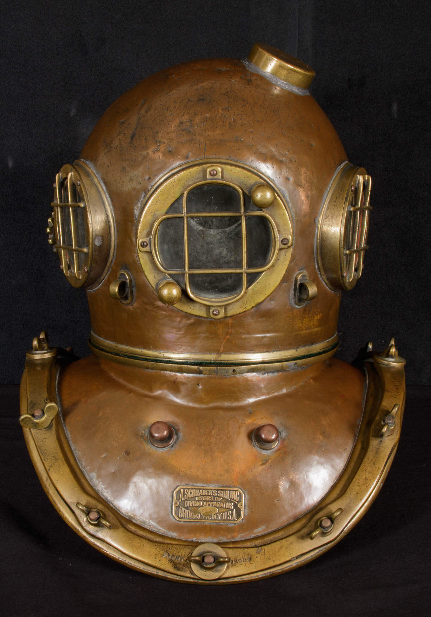 A. Schraders Son US Navy Dive Helmet