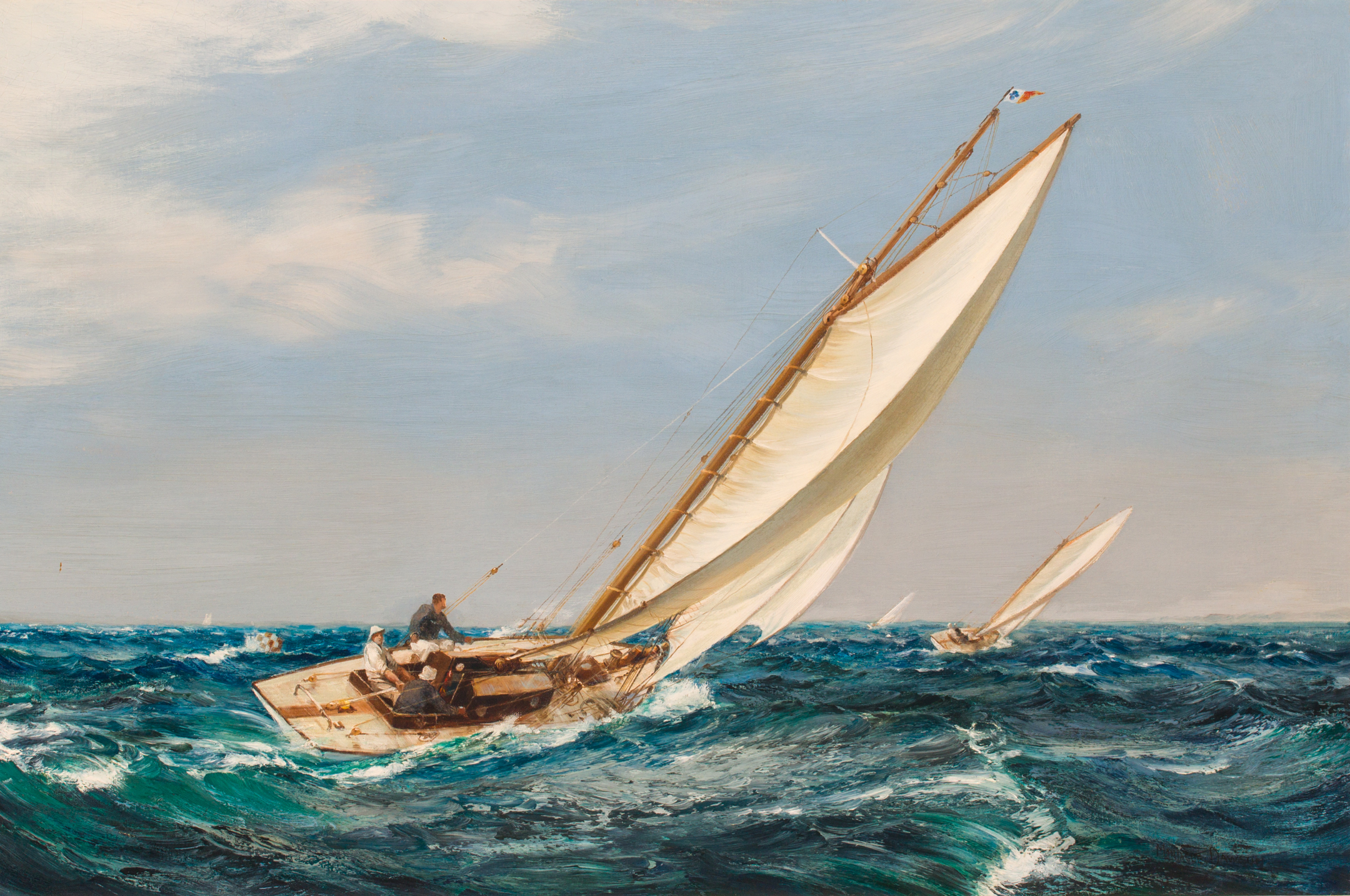 Solent Ones Rounding the Lepe Mark