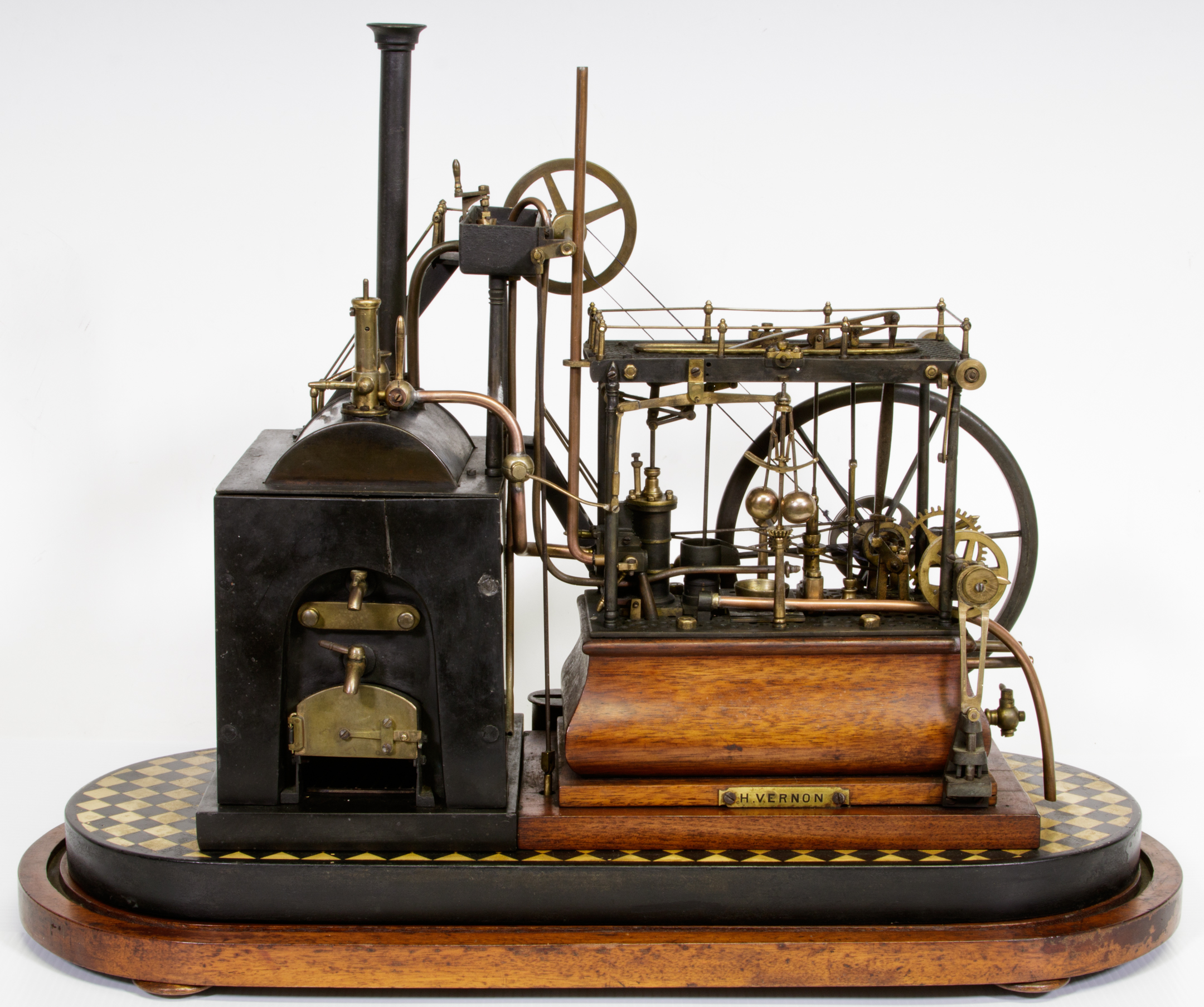 Live Steam Walking Beam Engine Model