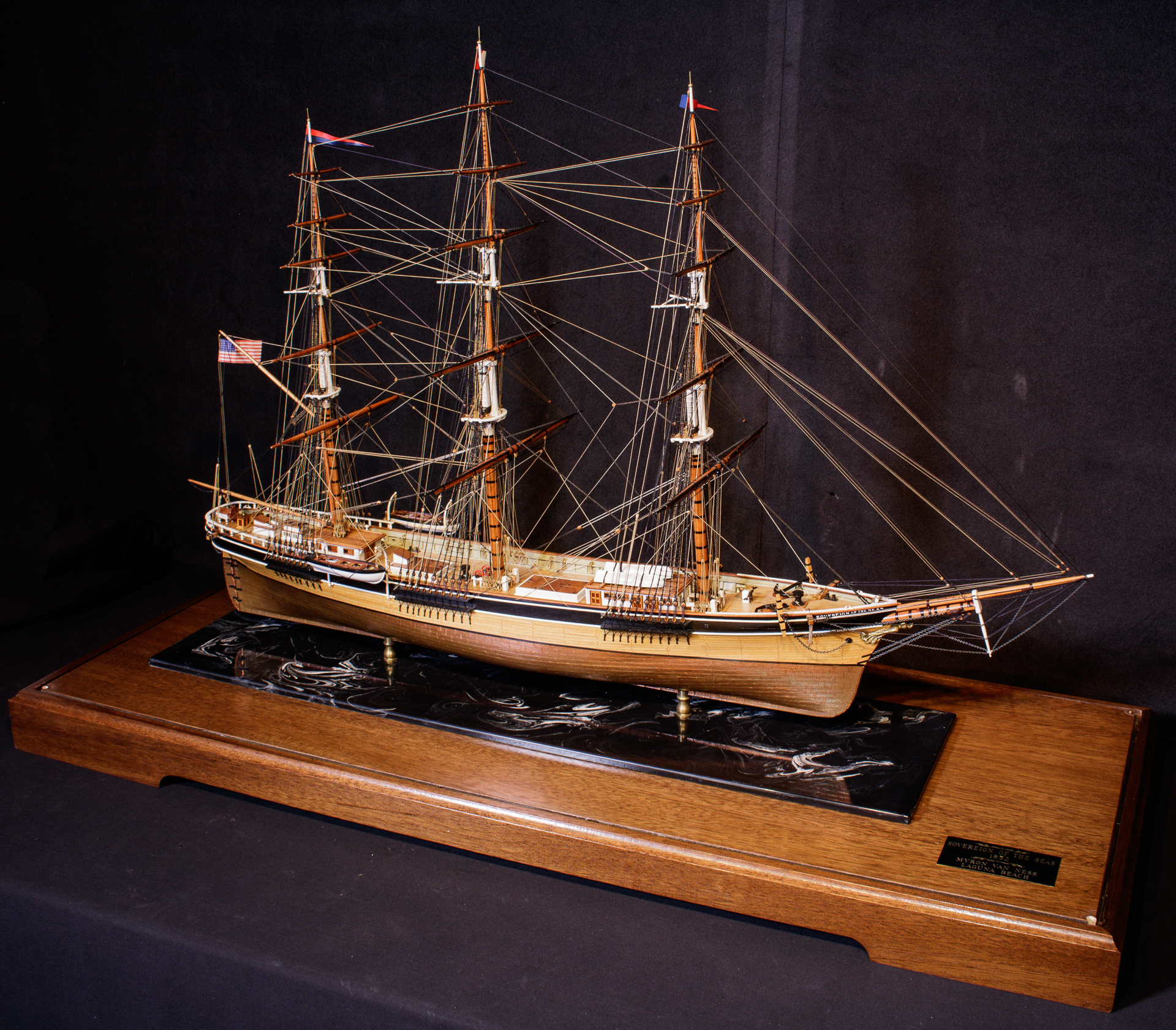 Scratch Built Model SOVEREIGN OF THE SEAS