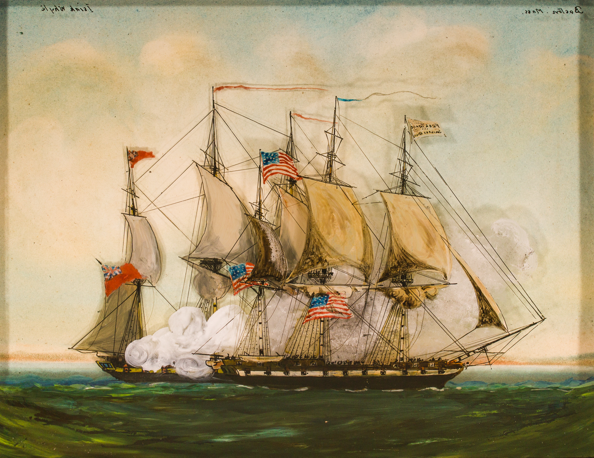 Battle of Boston Harbor, USS CHESAPEAKE and HMS SHANNON