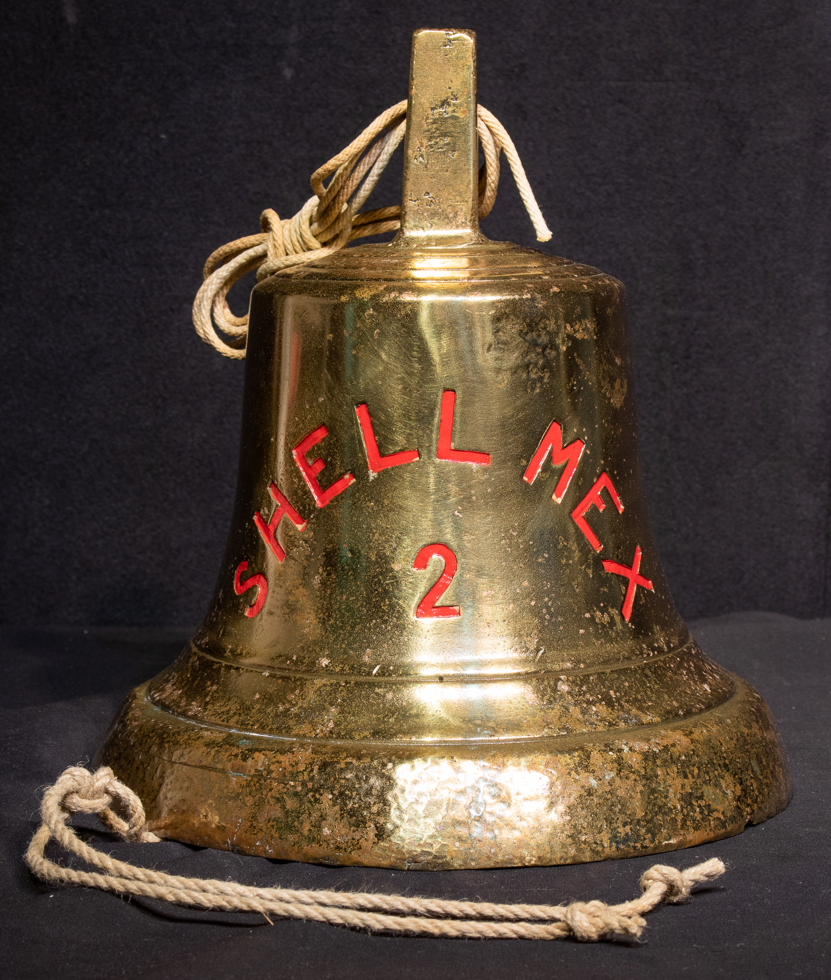 Ships Bell from the Oil Tanker SHELL MEX 2