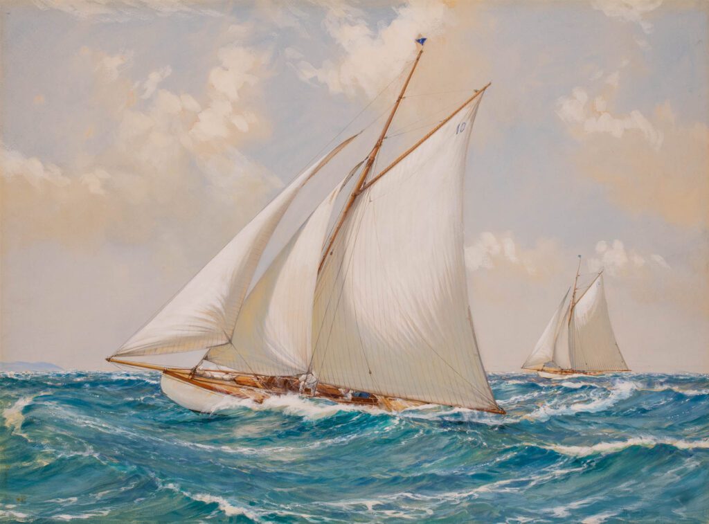 A Wet Sheet and a Flowing Sea