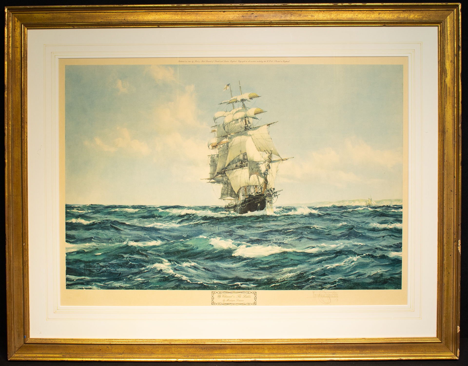Montague Dawson Print Up Channel – the LAHLOO