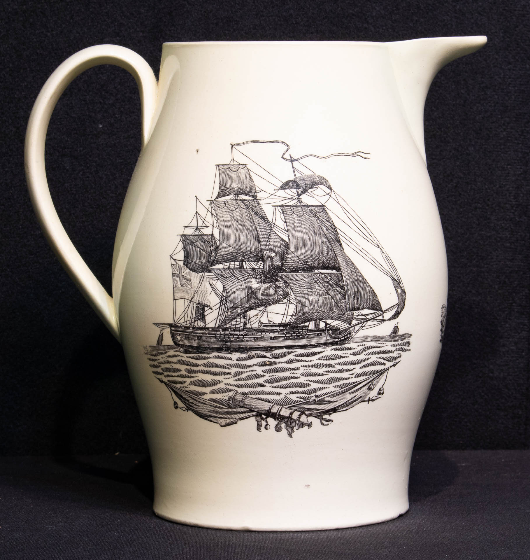 Liverpool Pottery Jug- Tom Truelove Going to Sea