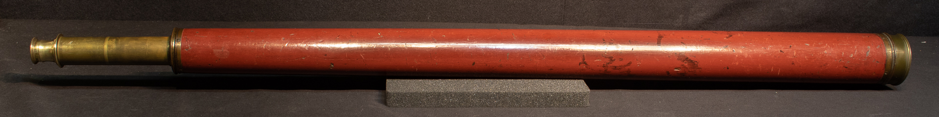 Dollond of London Single Draw Mahogany Telescope
