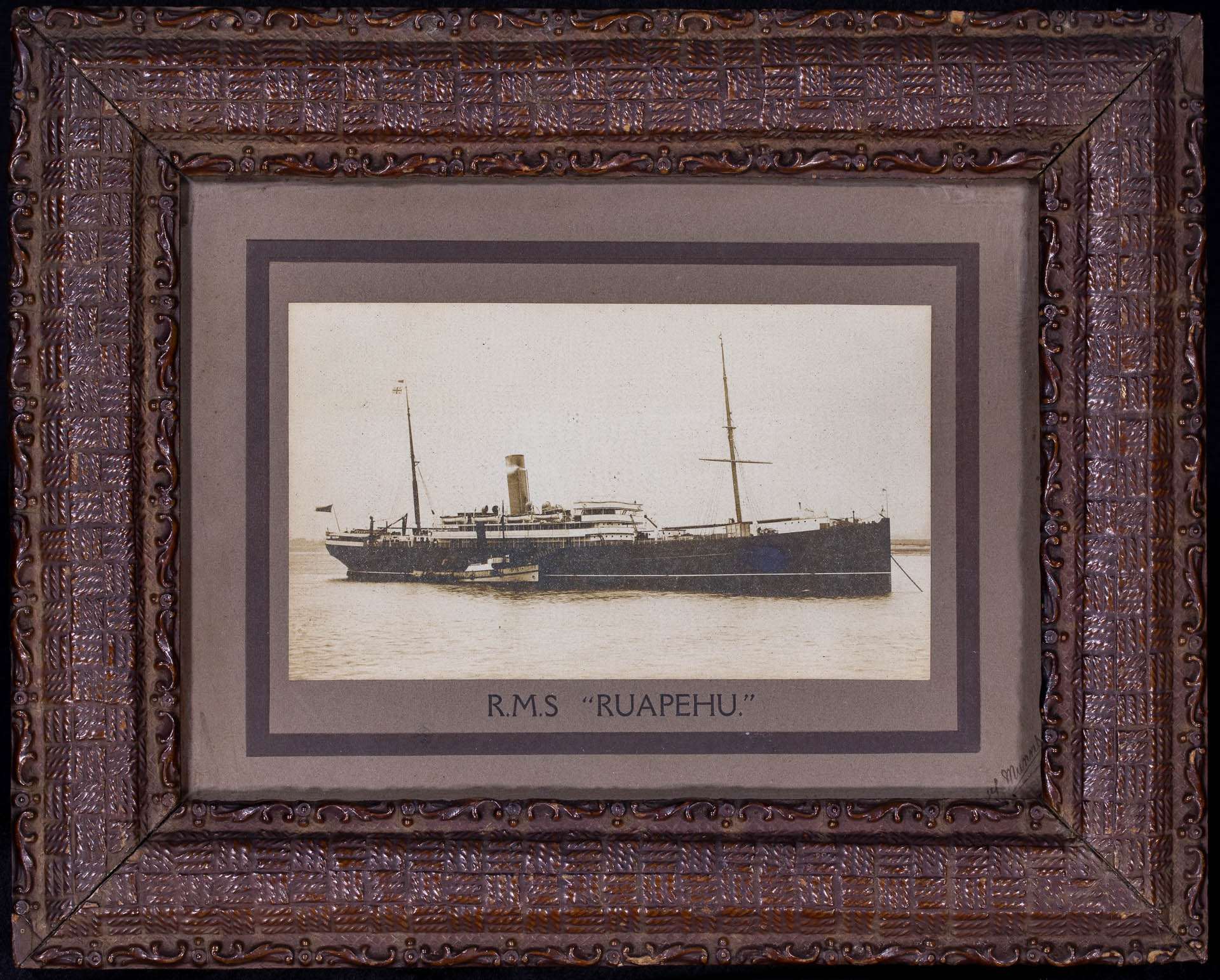 Original Period Photograph of RMS RUAPEHU