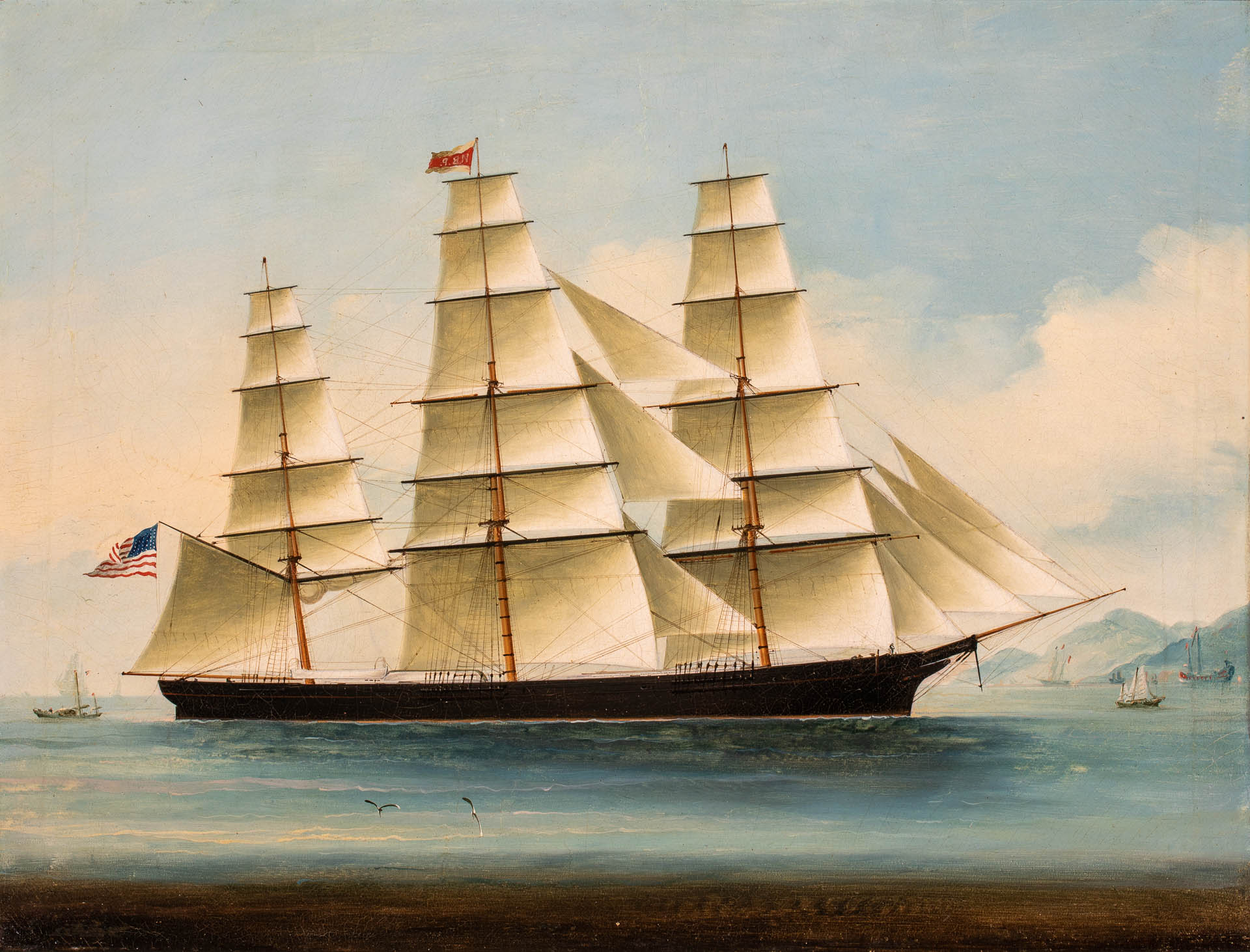 NATHANIEL B. PALMER Off the Chinese Coast