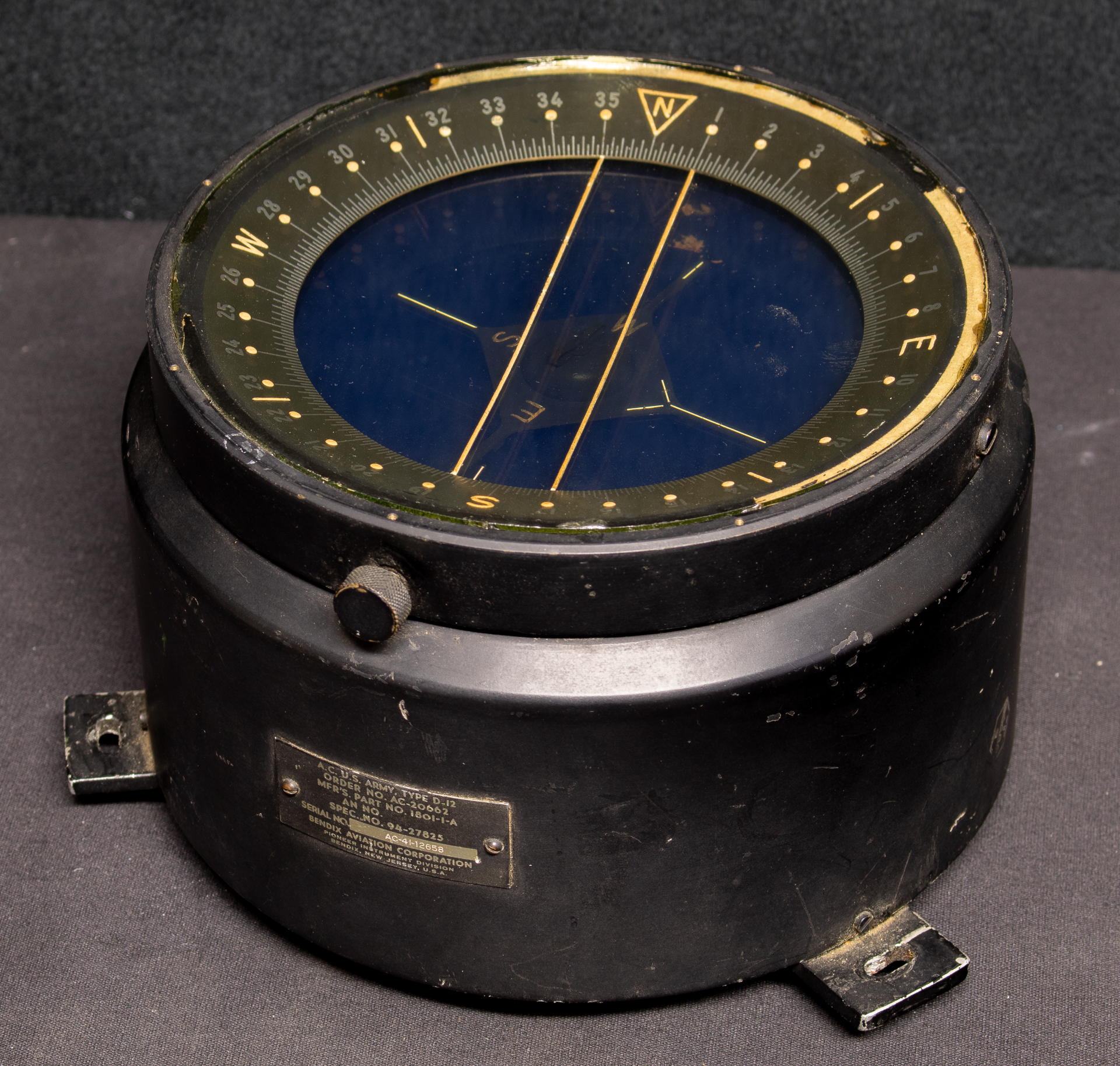 US Army Aviation Compass with Plaque