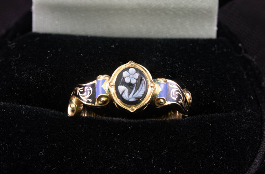 Memorial Ring for Napoleonic Era Royal Naval Admiral J.H. Tait