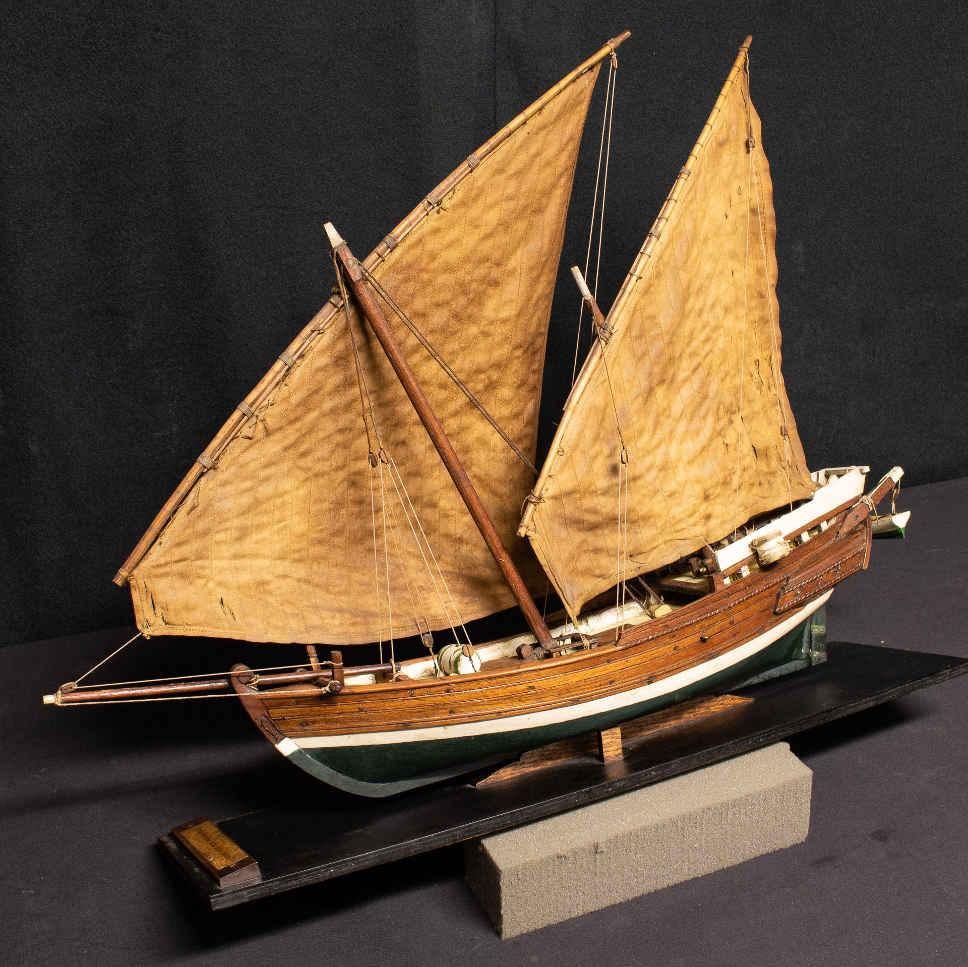 Scratch Built Lateen Rig Mediterranean Ship Model