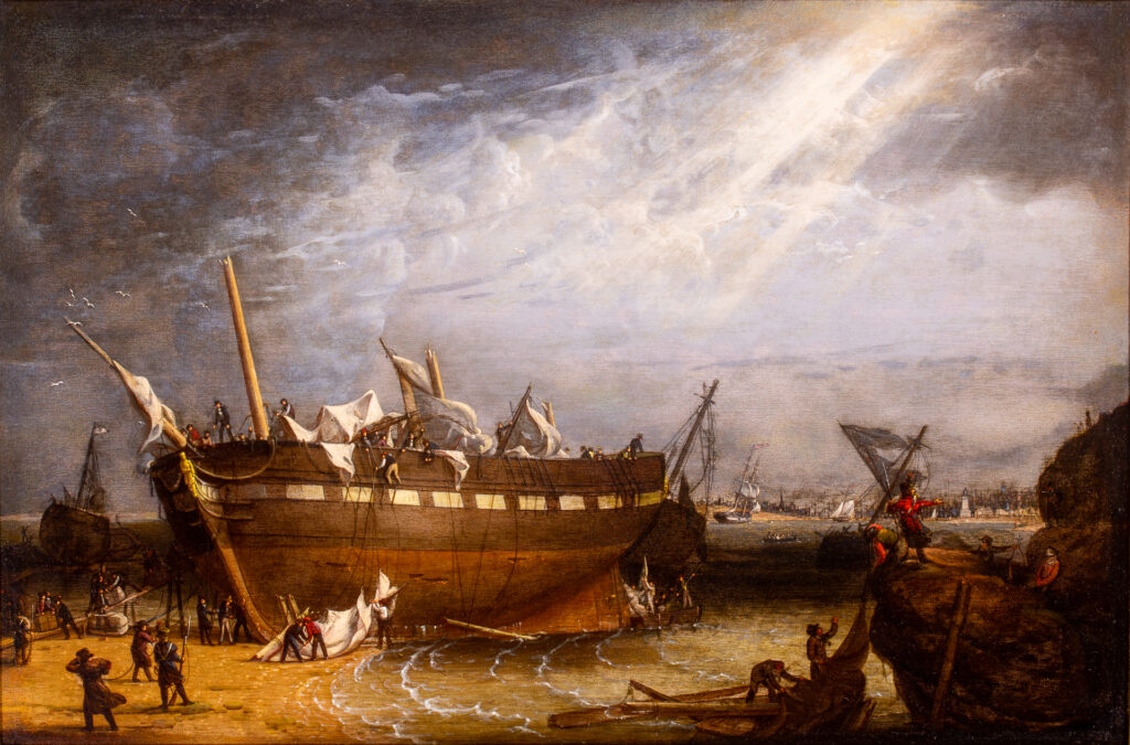 Aftermath of a Tyne River Storm