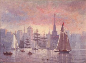 Early Morning, New York Harbor, 1881