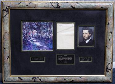 Claude Monet Signed Letter –  Written from Giverny France