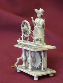Napoleonic Prisoner Of War Bone Automation – Spinning Jenny