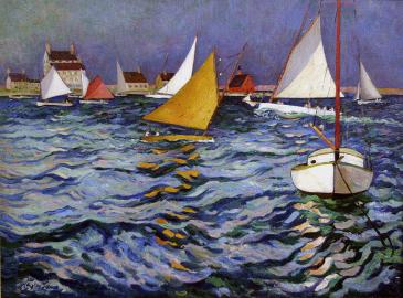 Sailing at Marblehead