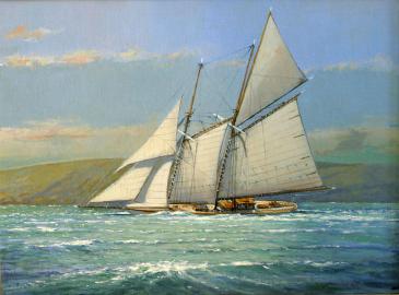 Hard Driving Schooner