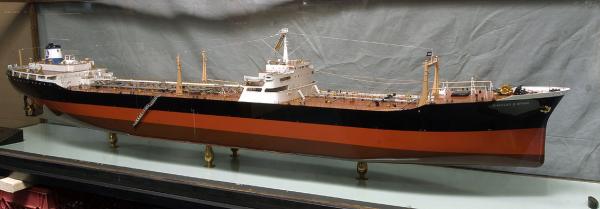 Builder’s Dockyard Model Turbine Oil Tanker CHARLES E SPAHR