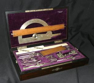 Drafting & Navigation Tool Set To:Lieut. J White