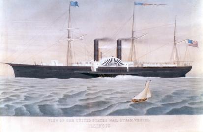 U.S Mail Steamship  ILLINOIS