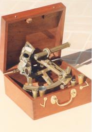 Double Frame Cased Sextant