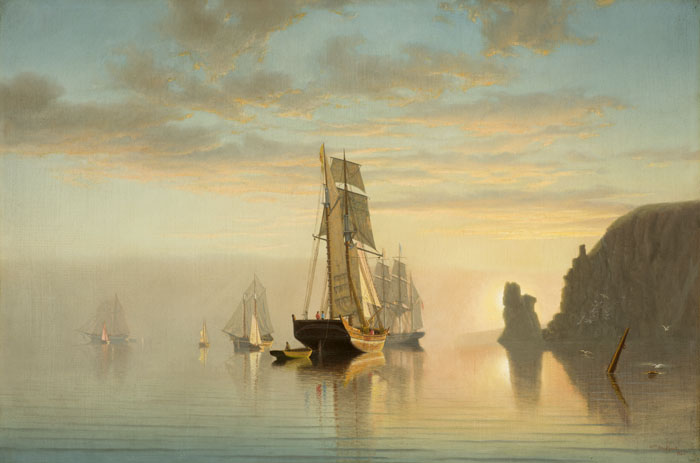 Sunrise off Grand Manan Island, 1860