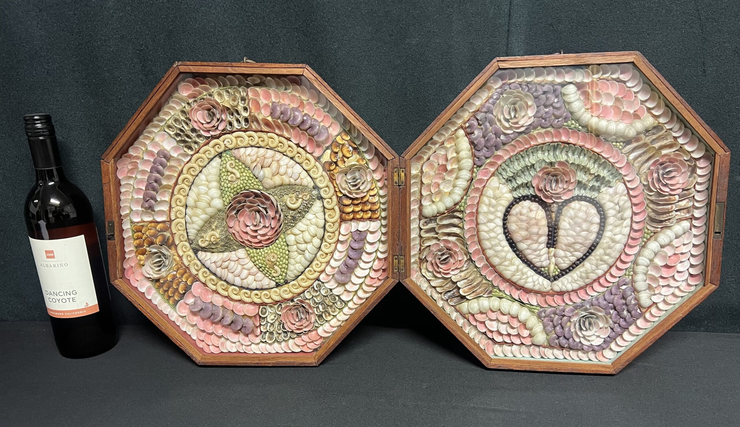 Large 14 Inch Double Sailors Valentine