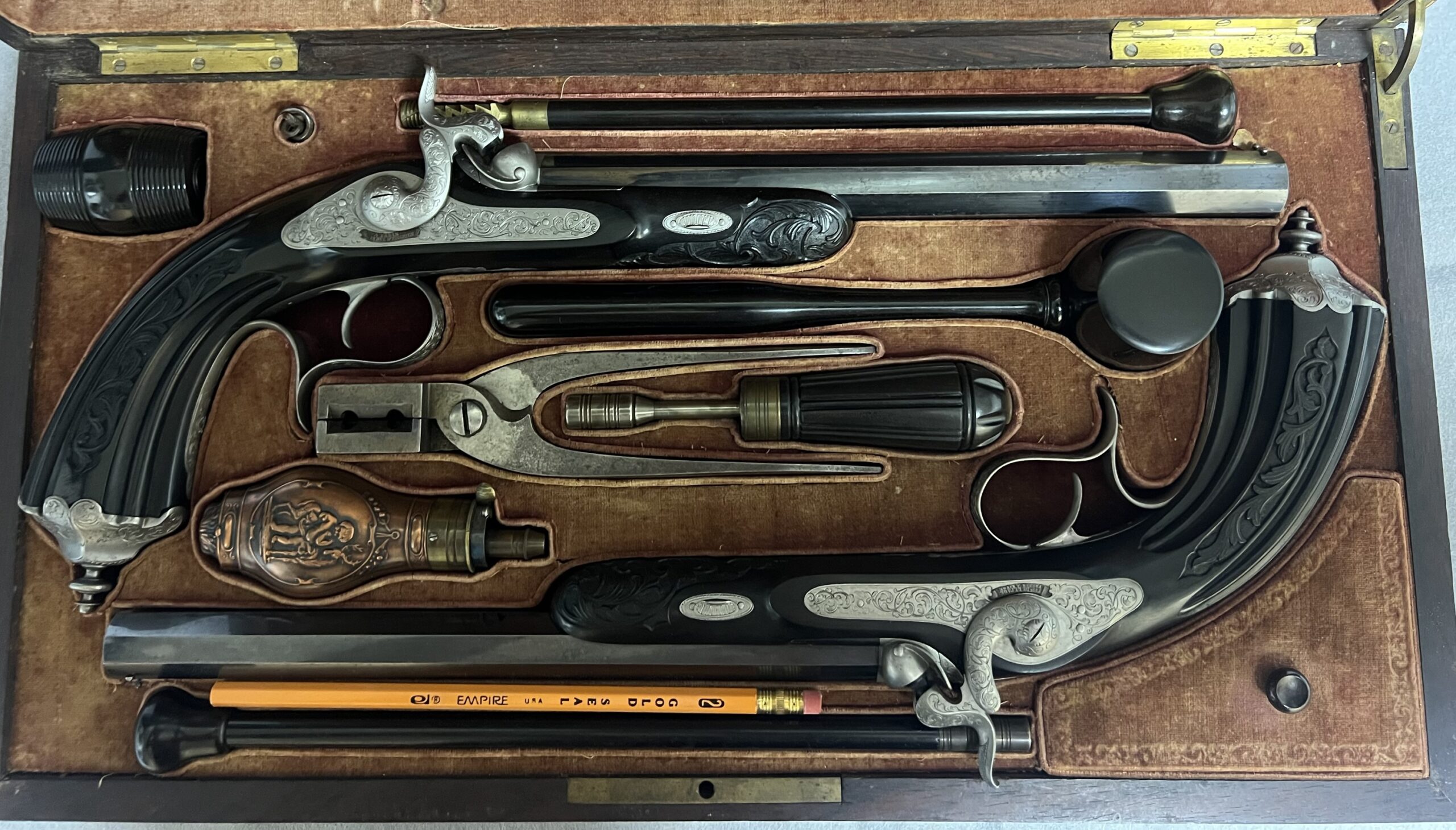 Le Page Paris Cased Percussion  Pistols