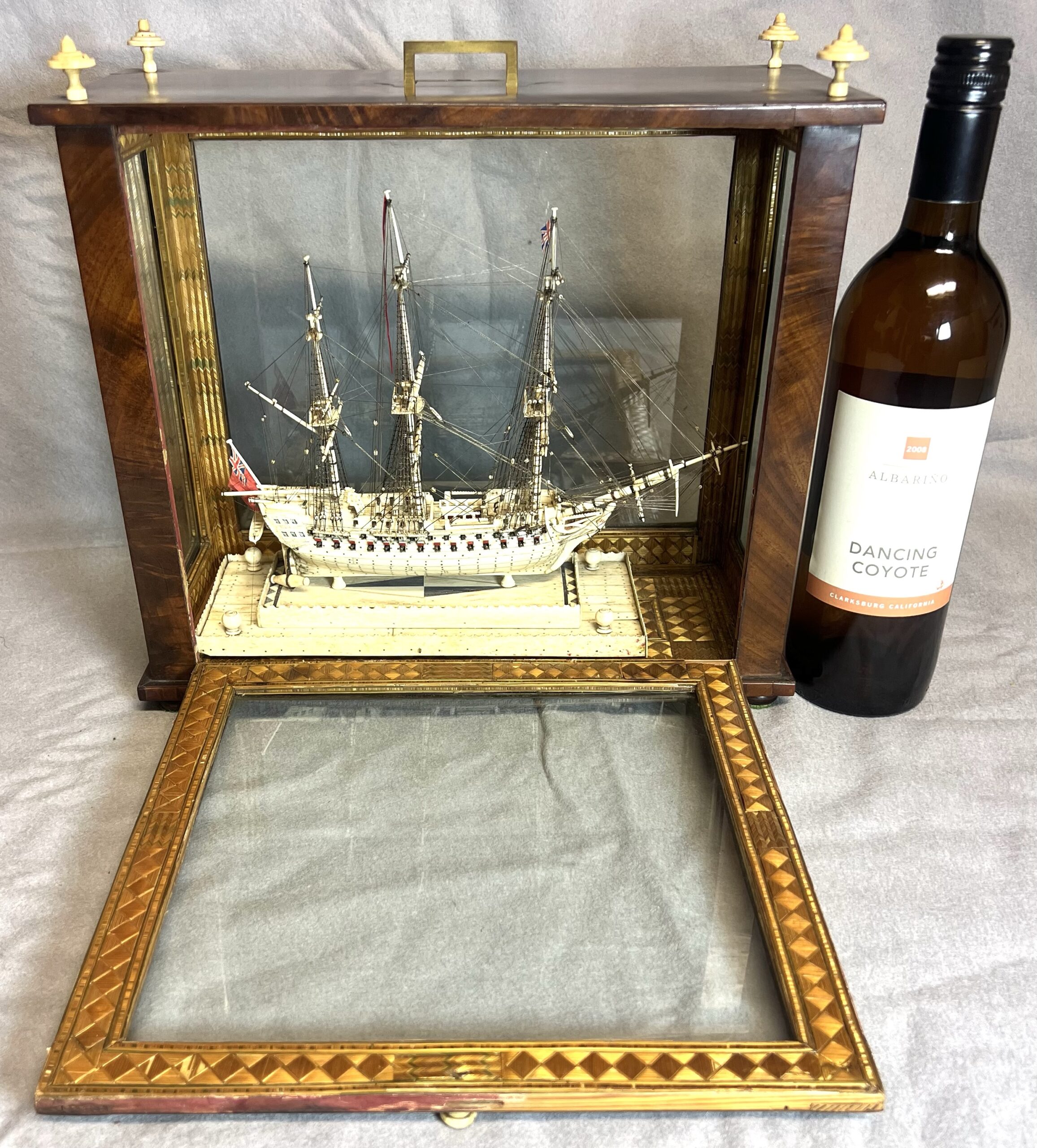 Napoleonic Prisoner of War Bone 64 Gun Ship of the Line