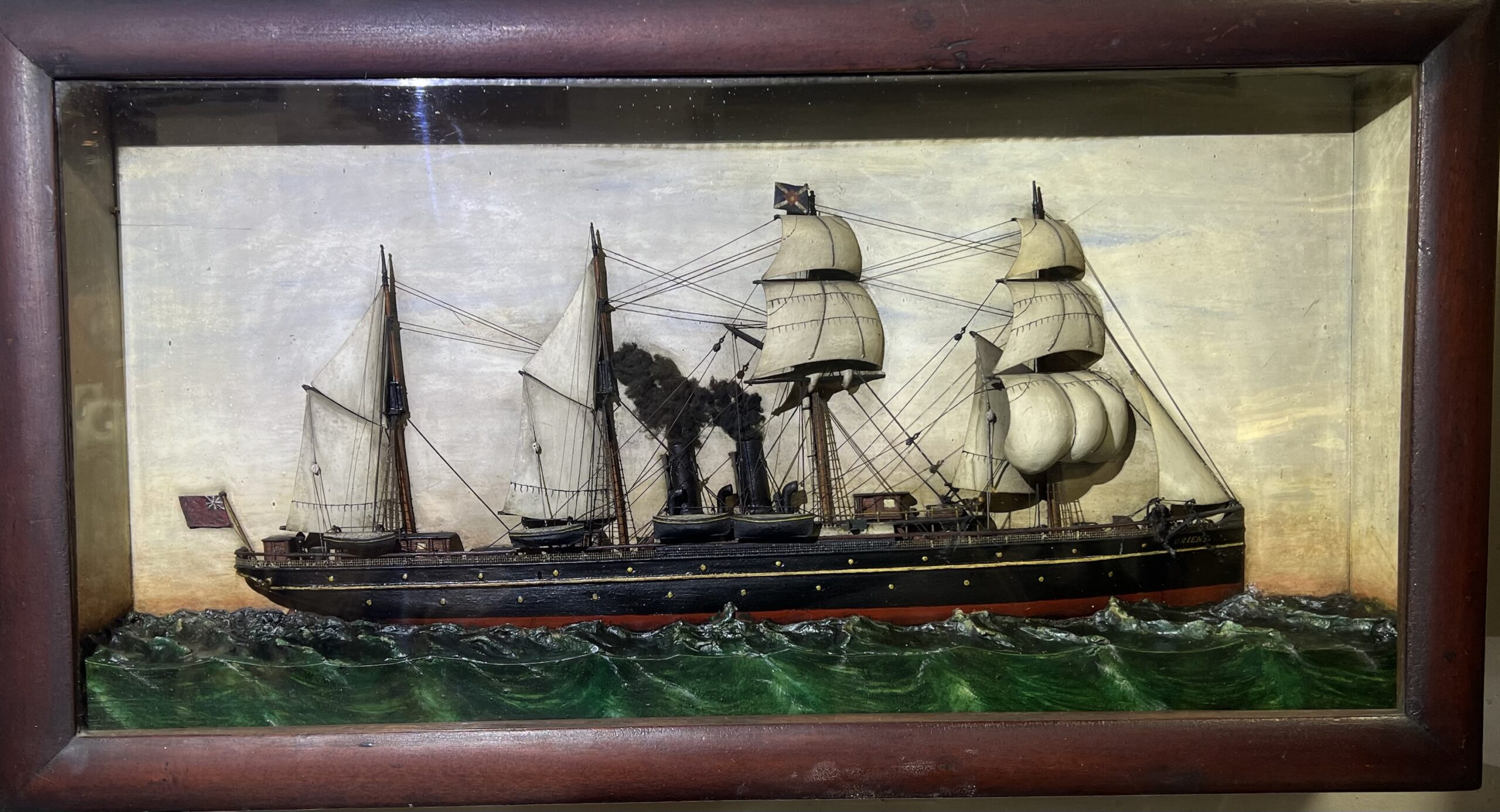 Diorama Model of the S.S. Orient