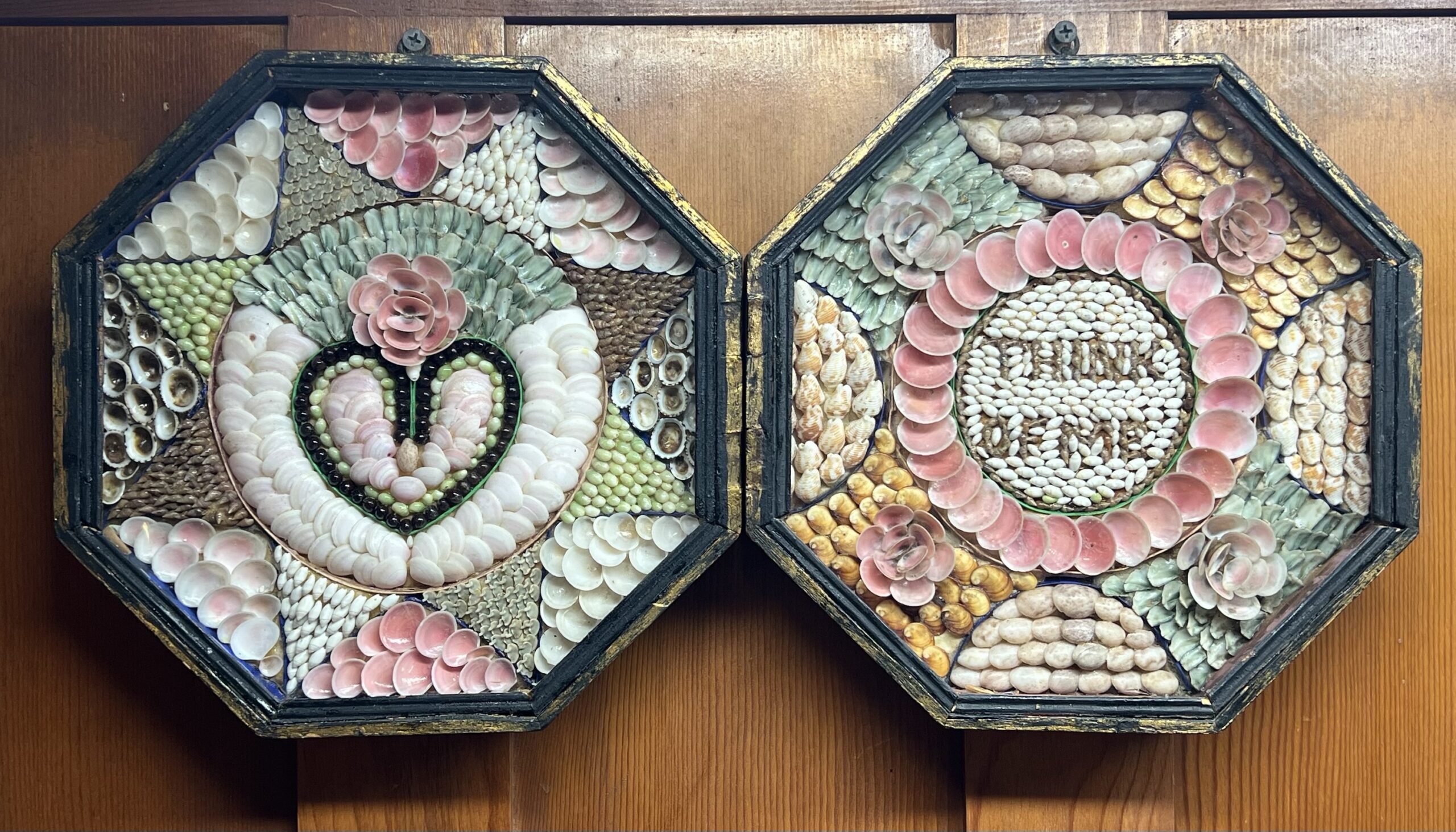 Sailors Shellwork Valentine