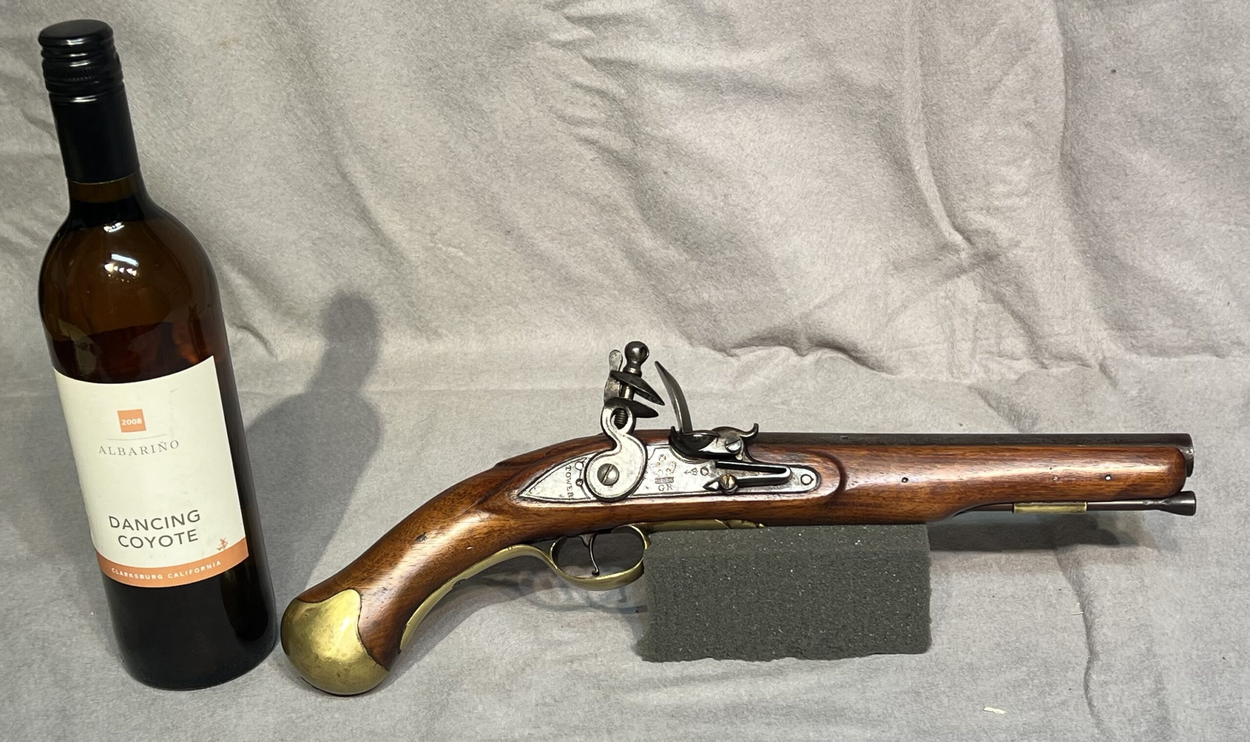 British Admiralty Sea Service Flintlock Pistol