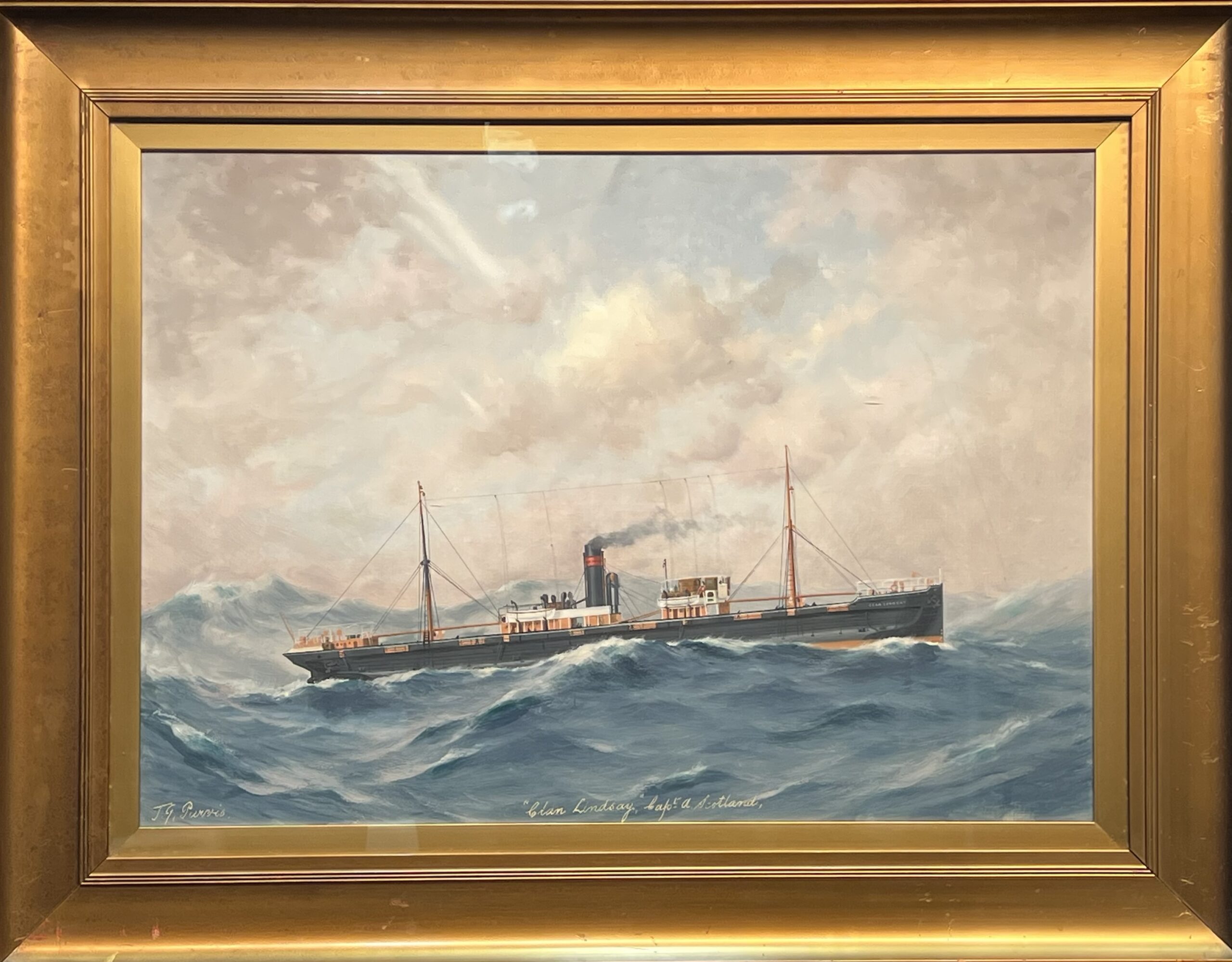 Steamship Clan Lindsay, Captain A. Scotland