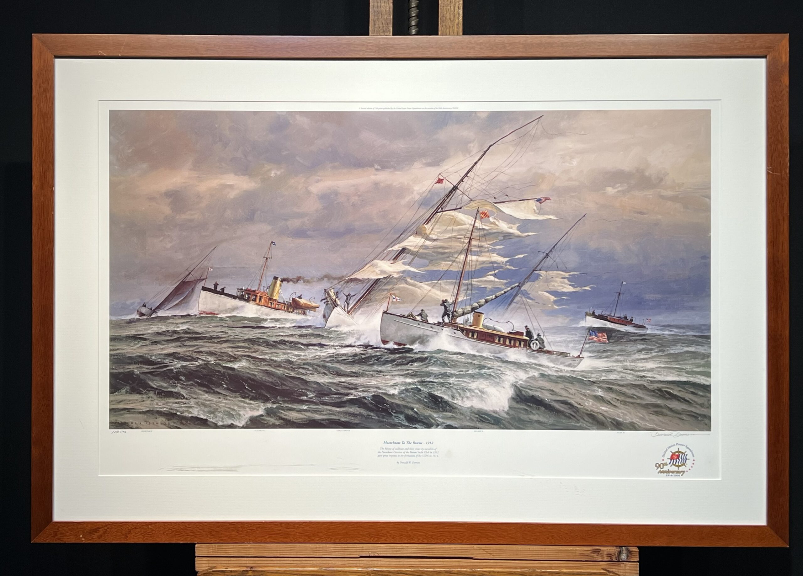 Donald Demers “Motorboats to the Rescue”