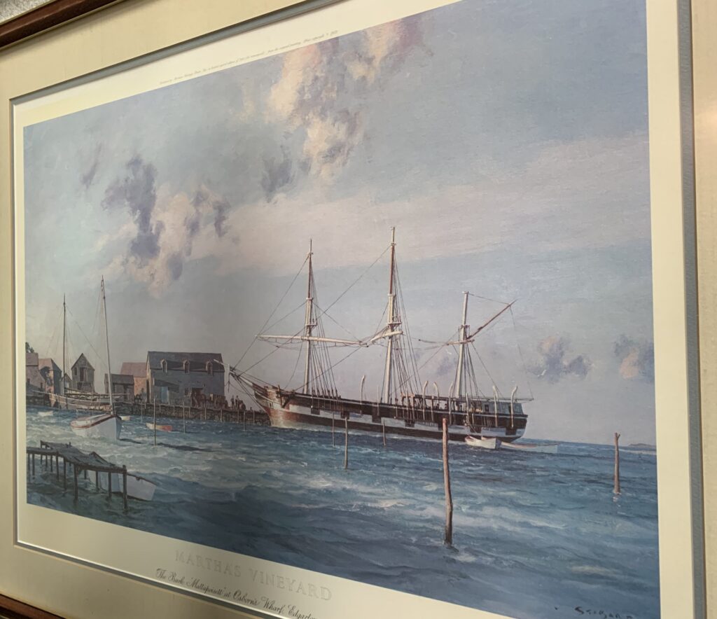 Signed Print by John Stobart, Martha’s Vineyard