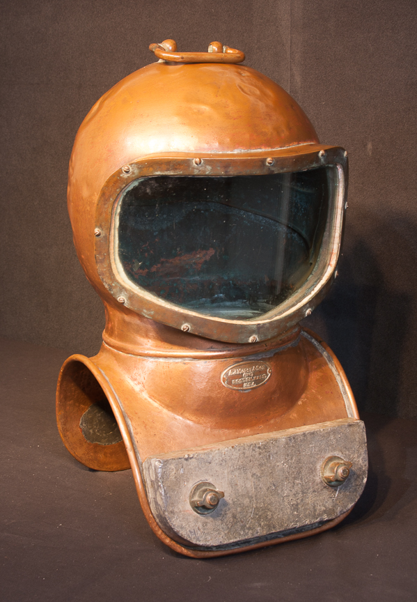 AJ Morse Shallow Water Dive Helmet and Bronze Pump