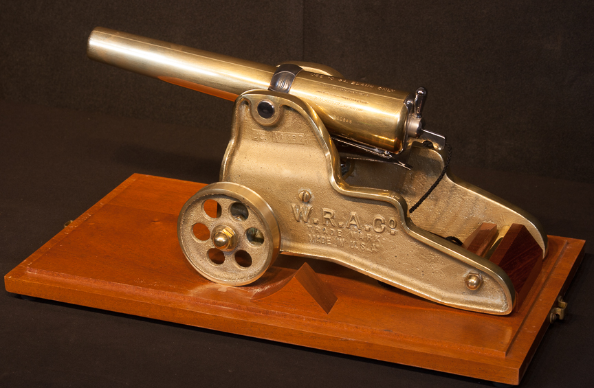 Winchester Brass Presentation Signal Cannon 1976 Edition